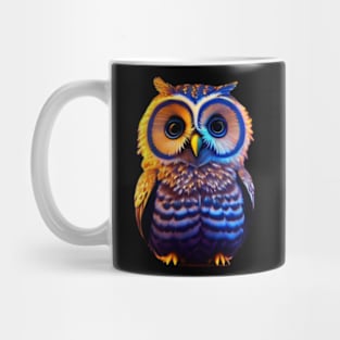 little owl at night Mug